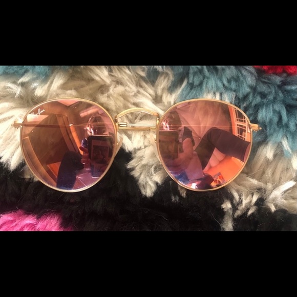 Rose Gold Ray Bans - Picture 3 of 3